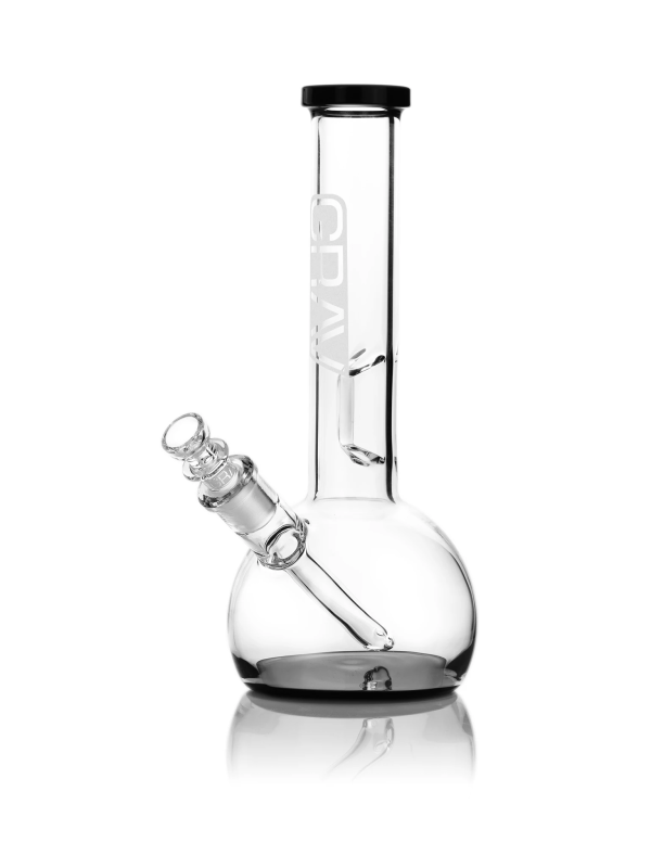 Bong Round Base Small - Black Accent - Grav Labs 1