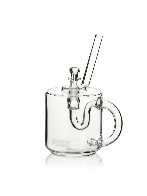 Bubbler Coffee Mug - Clear - Grav Labs 1