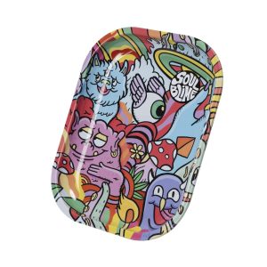 Bandeja Metálica Para Enrolar – Diseños 8 x 14 cms – Soulblime