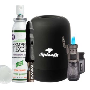Ninja Pack: Vaporizador DynaVap The B + Encendedor Cyclone + Sploofy + Spray Antiolor
