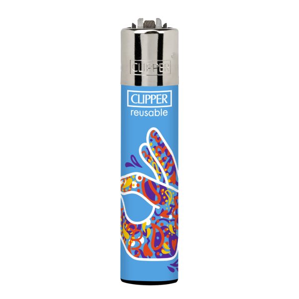 Encendedor Clipper - Hippie Hands 2 5