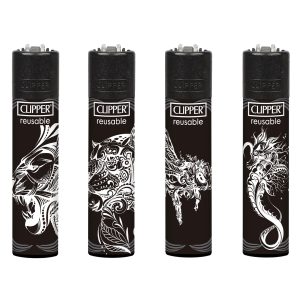 Encendedor Clipper – Tribal Ink