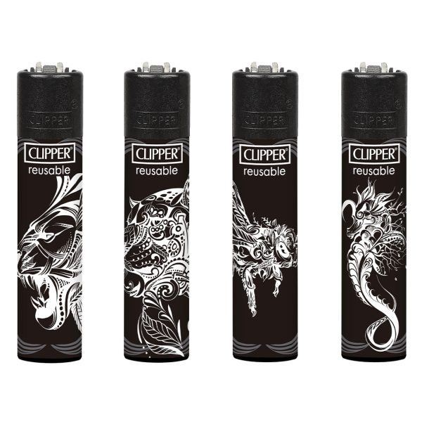 Encendedor Clipper - Tribal Ink 1