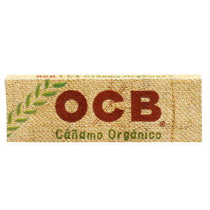 Papelillos OCB Cáñamo Orgánicos y Veganos (Medida #1 1/4)
